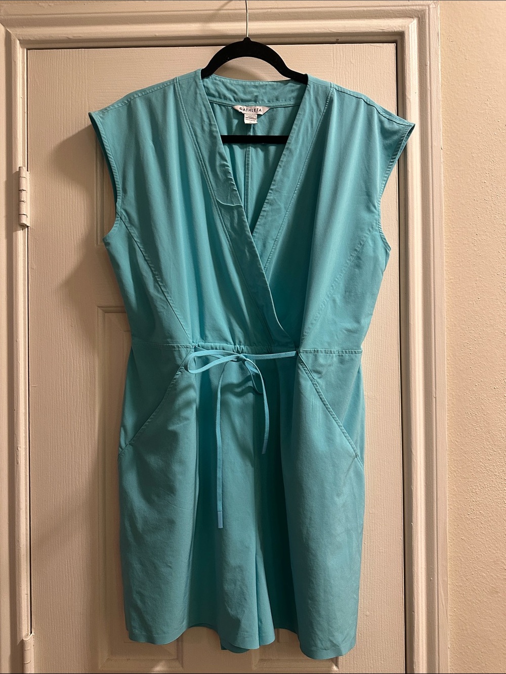 Athleta Marlow Romper Women's Blue Size Medium